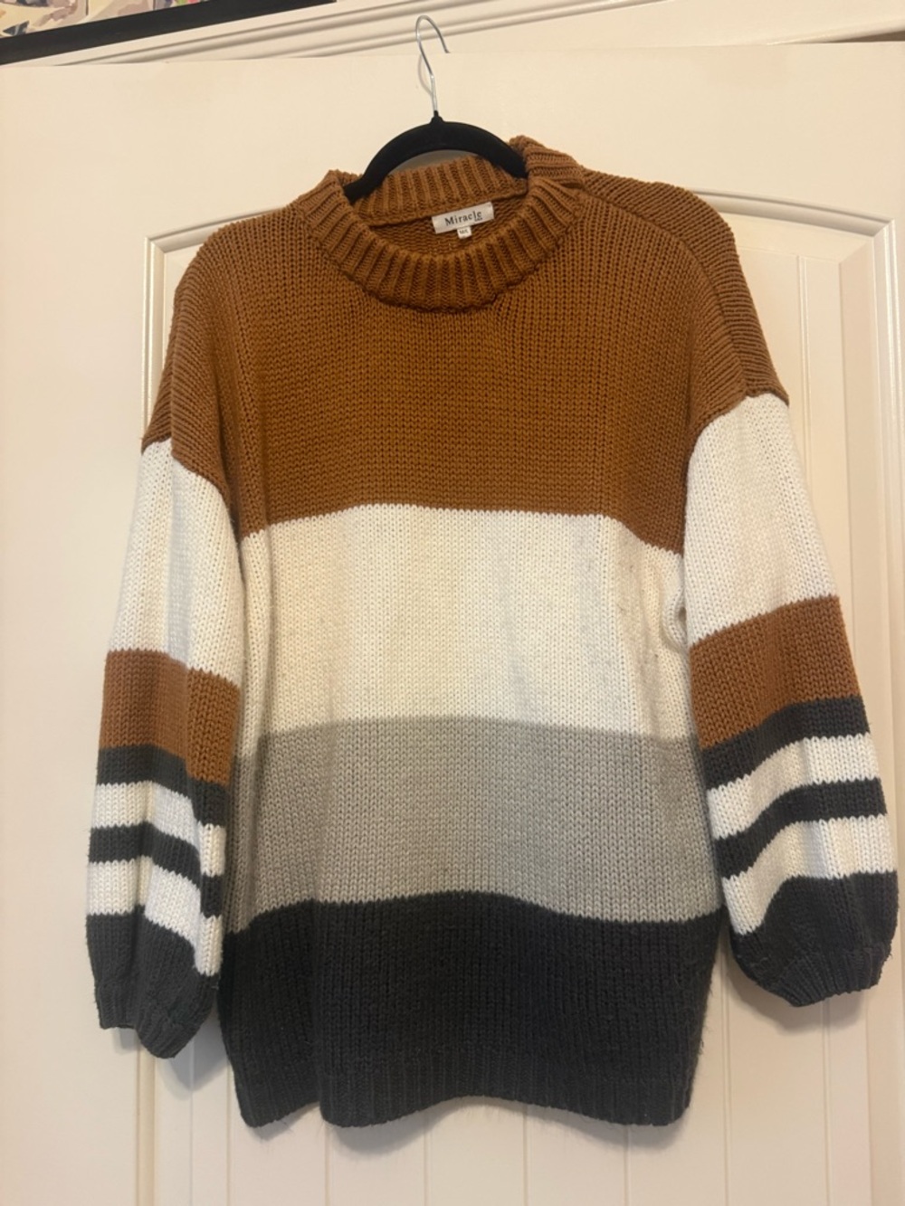 Miracle Chunky Knit Sweater - Rust